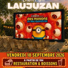  Cinema en plein air à Laujuzan 