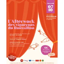 L'afterwork des vignerons du Roussillon
