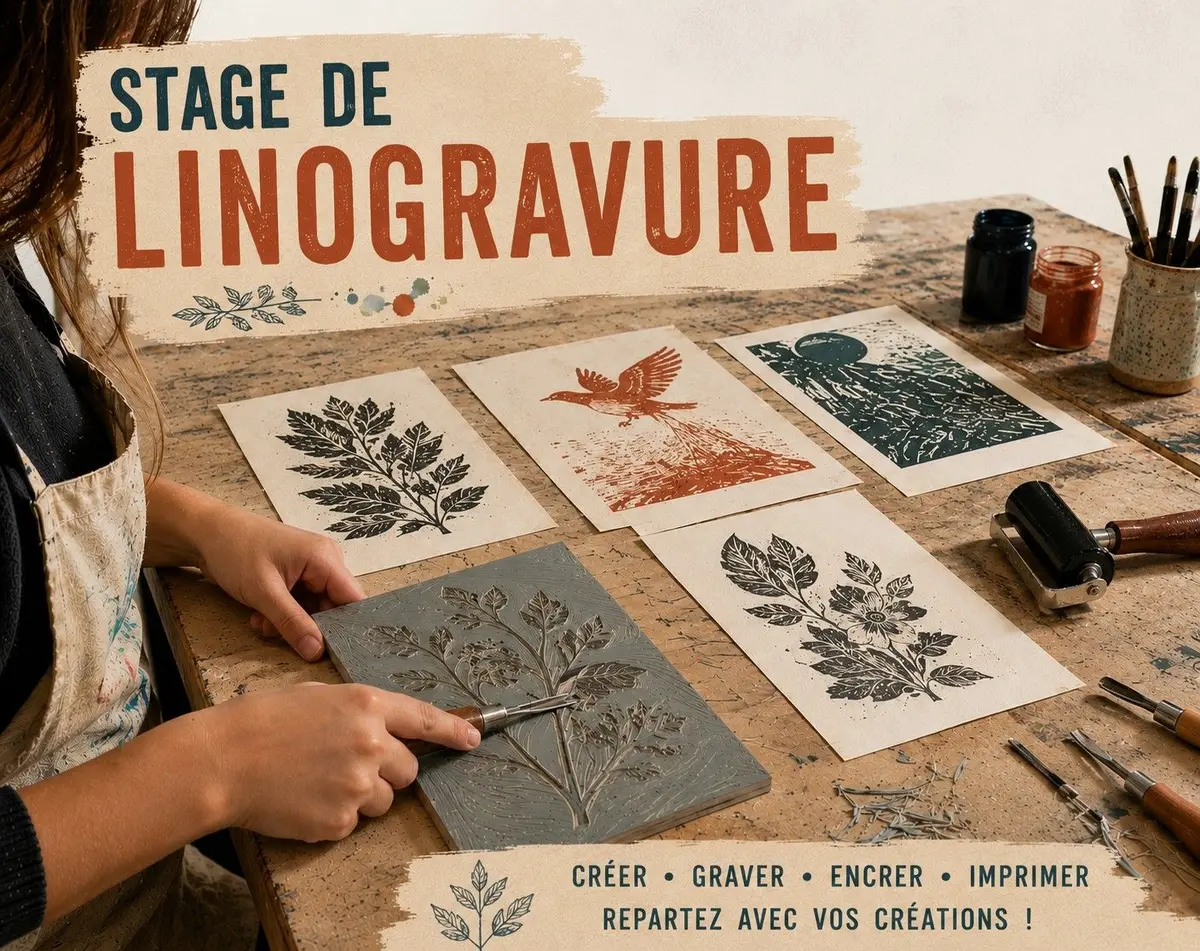 Stage Linogravure Enfants/Ados