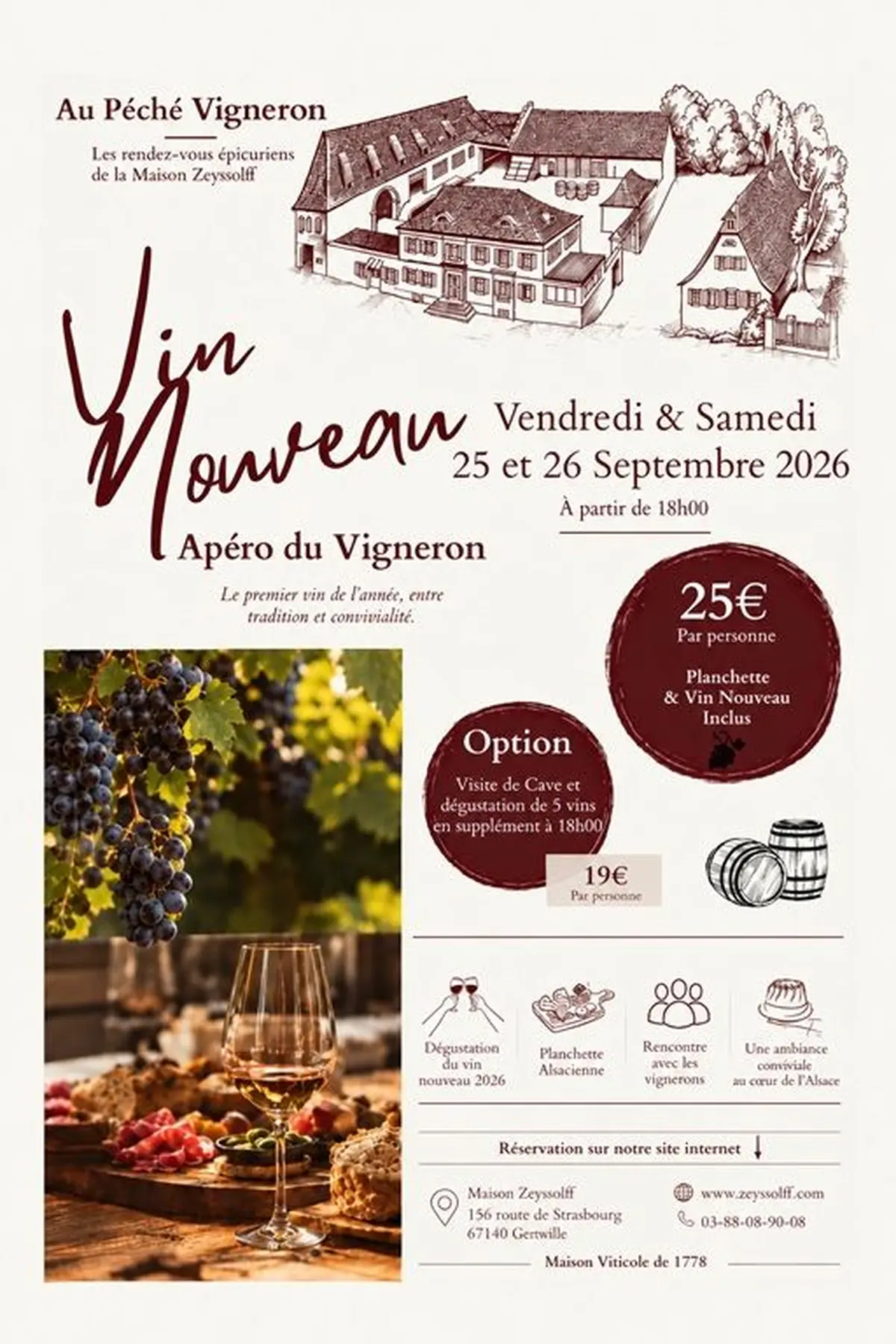 Soirée Planchette et Vin Nouveau