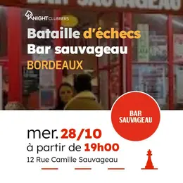 Bataille d'échecs au Bar Sauvageau