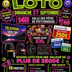 Loto de l association des mains pour Elsa 