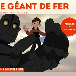 Projection du film d'animation Le géant de fer 