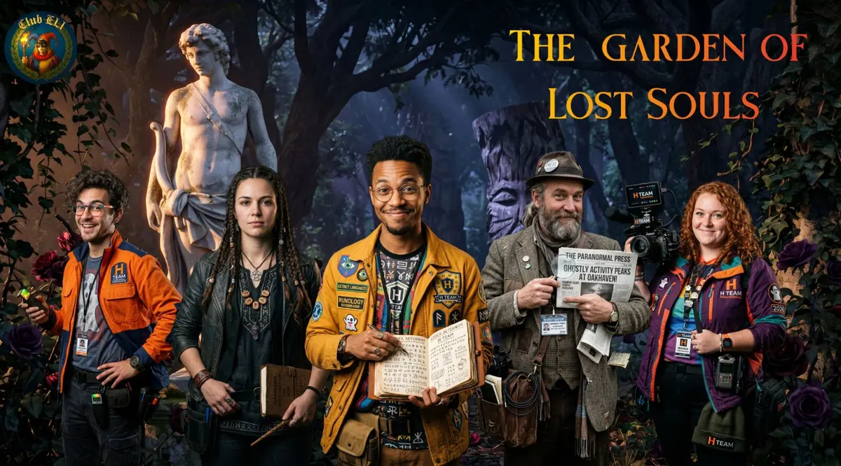 The Garden of Lost souls  : escape game outdoor