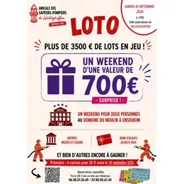 Loto des Sapeurs-Pompiers de Waldighoffen