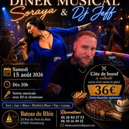 Soirée musicale avec Dj Jeff et chanteuse Soyara