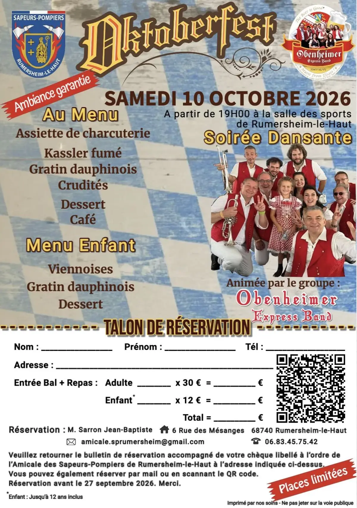 Oktoberfest à Rumersheim-le-Haut