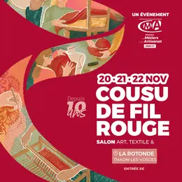 Salon Cousu de fil rouge 2026 : 10 ans déjà !