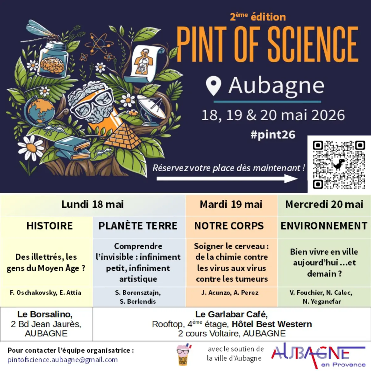 2e édition du Festival Pint of science Aubagne