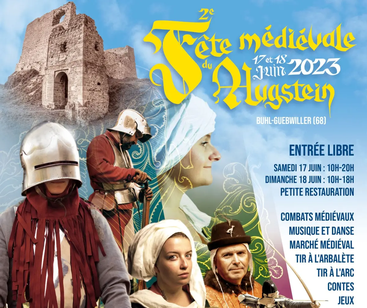 La Fête Médiévale du Hugstein les 17 et 18 juin 2023