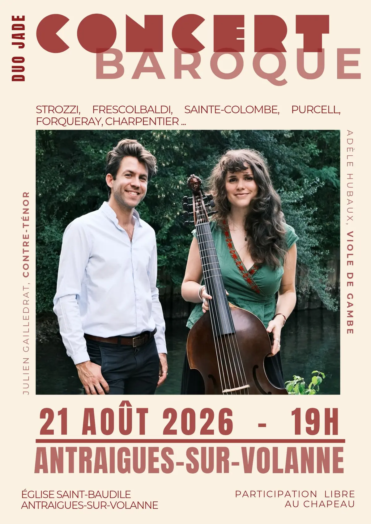 Concert Baroaue - Duo Jade