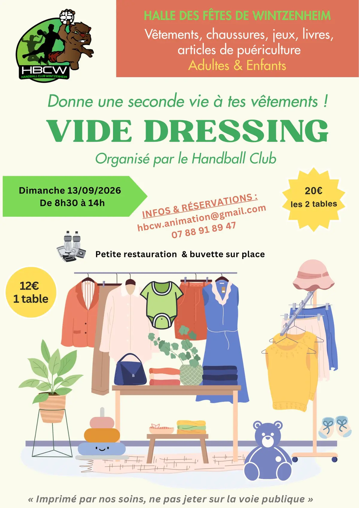 Vide dressing enfants & adultes
