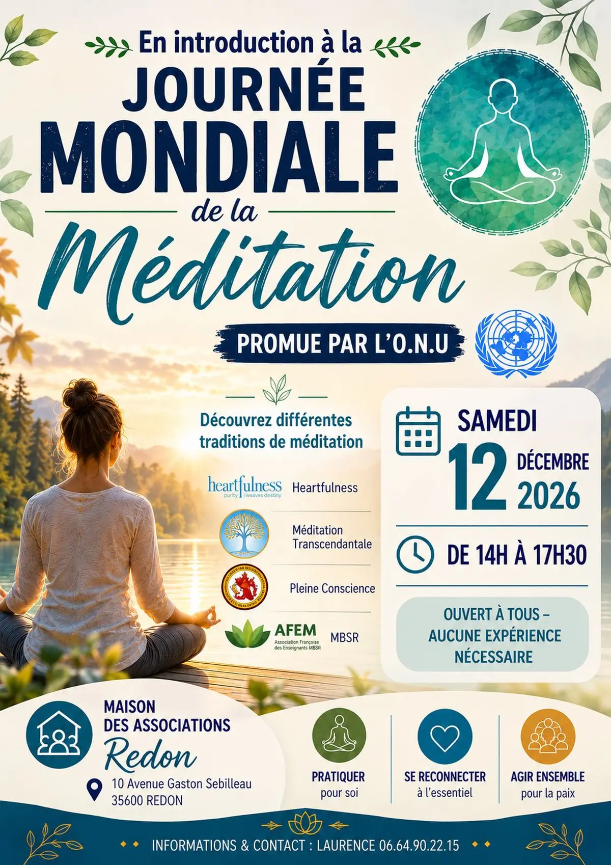 La méditation : une pratique pour la paix en soi et autour de soi 