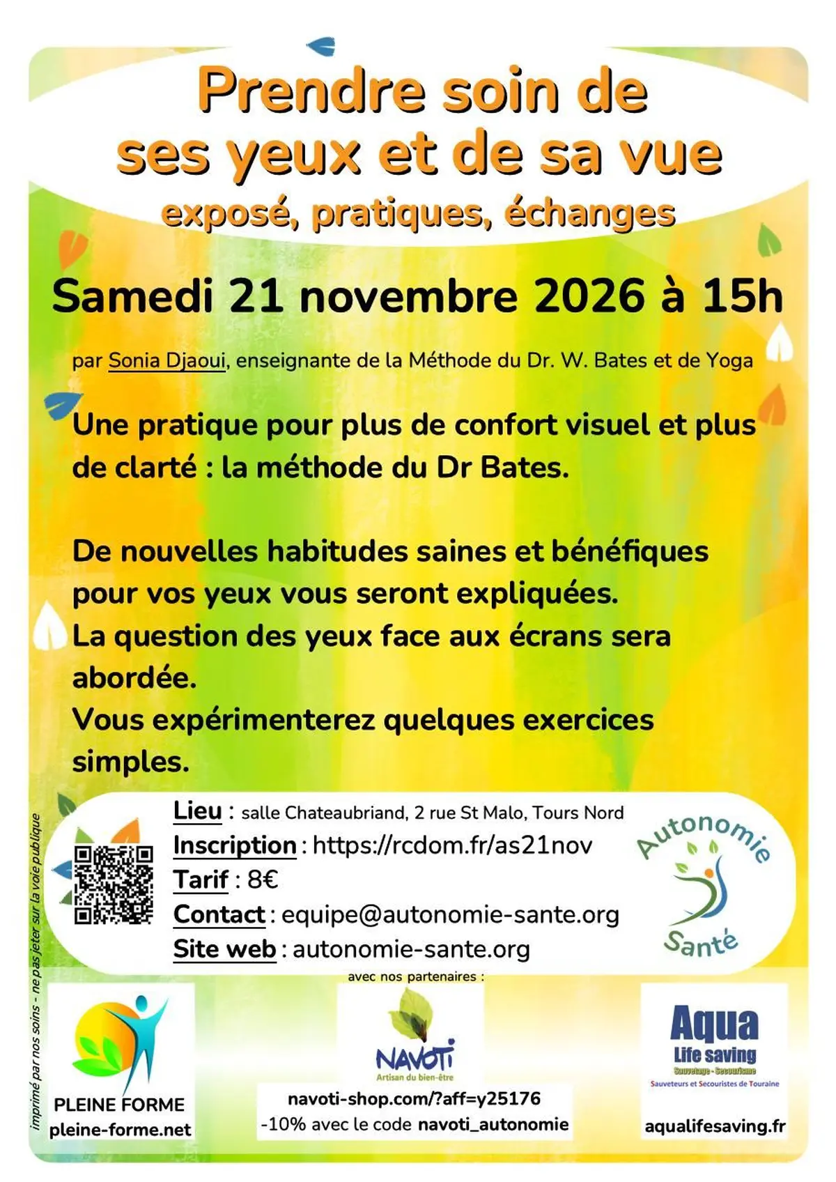 Prendre soin de ses yeux et de sa vue