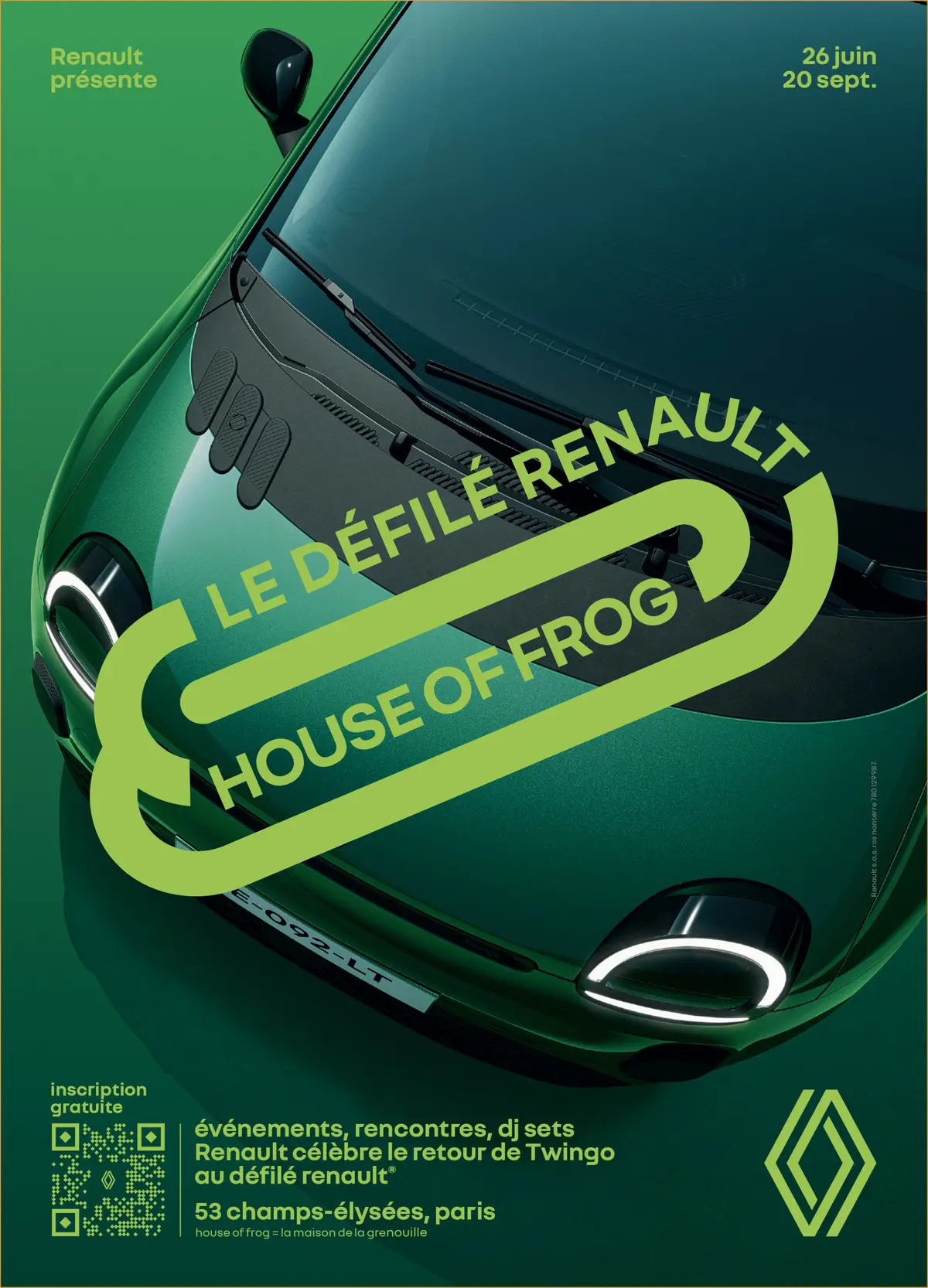 House Of Frog - Le Défilé RENAULT®