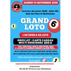 Grand loto de l'US Blodelsheim Bantzenheim