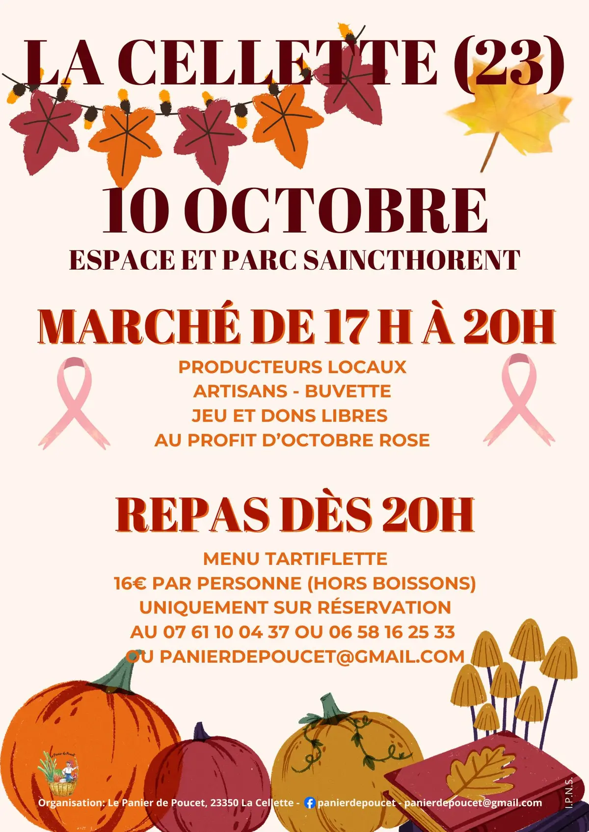 Marché et repas du Panier de Poucet