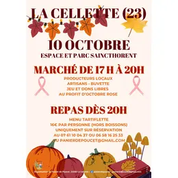 Marché et repas du Panier de Poucet
