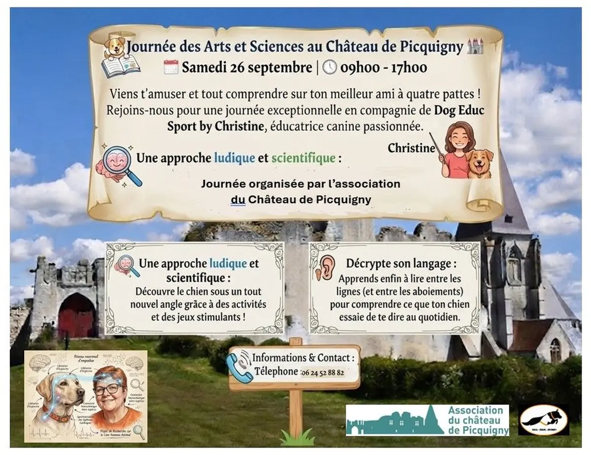 Journée de la science et des arts de mon chien