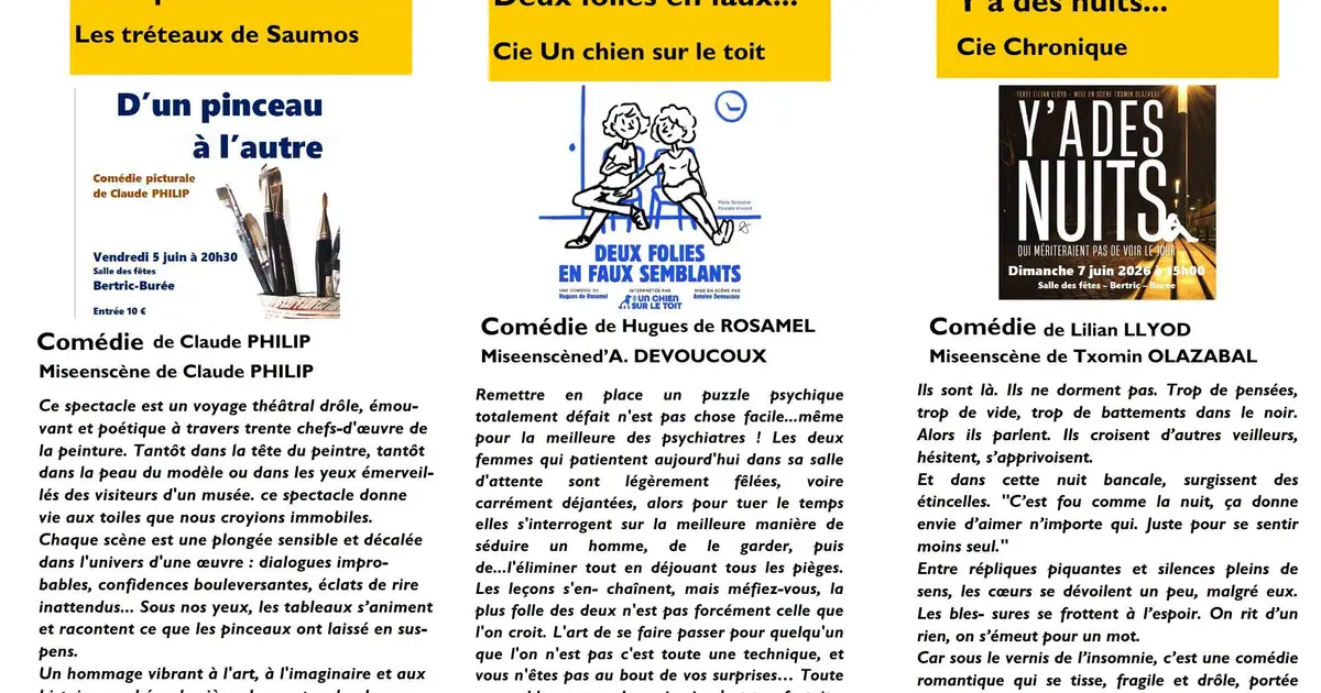 2ème édition : Bertric en scène