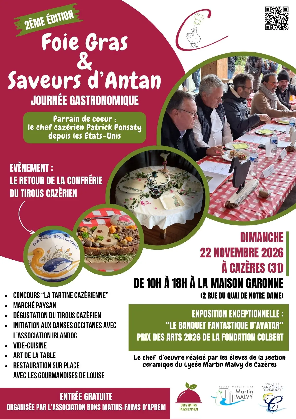 2ème édition De Foie Gras & Saveurs D'Antan