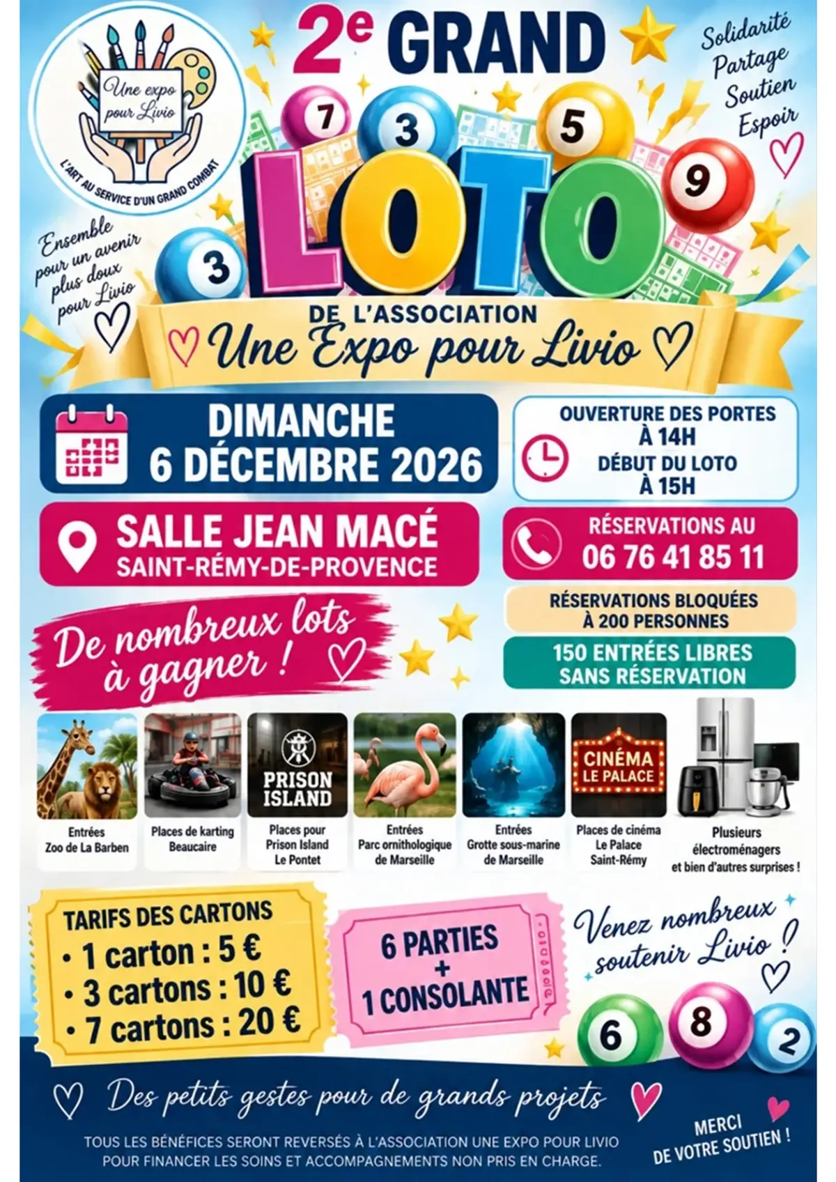 2ème Grand Loto à Saint-Rémy-de-Provence