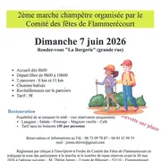 2eme Marche Champêtre organisée par le comité des fêtes de Flammerécourt