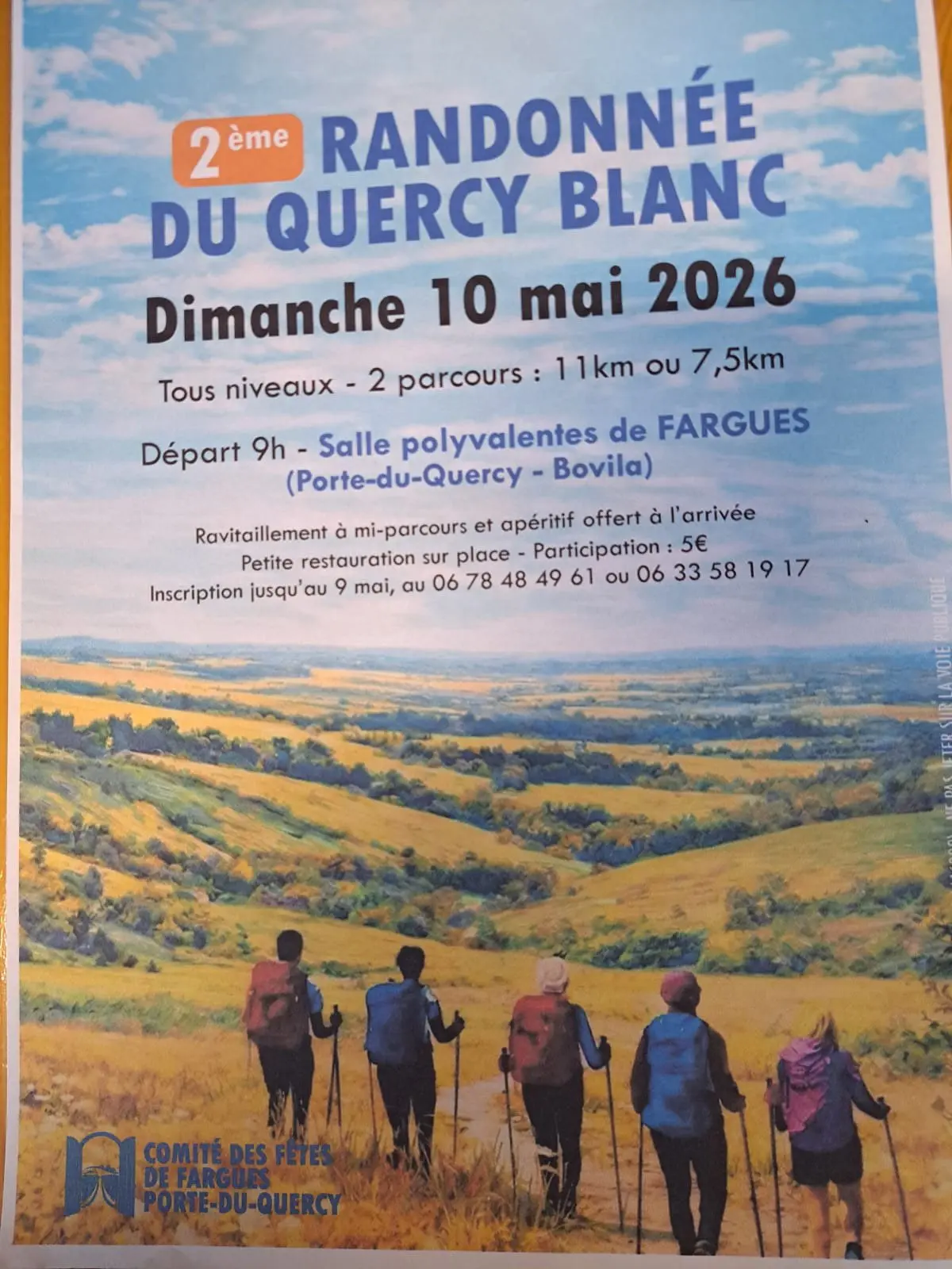 2ème randonnée du Quercy Blanc