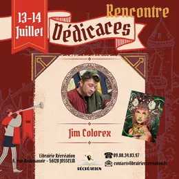 Rencontre dédicaces Jim Colorex