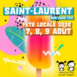 Fête locale 2026 de Saint-Laurent sur Save (31)