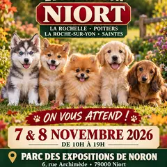 Salon du chiot et du chaton Niort