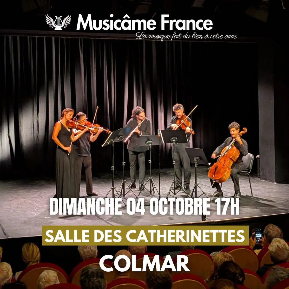 Concert à Colmar : Ravel, Debussy, Mozart, Vivaldi, Bach, Piazzolla, Cantemir
