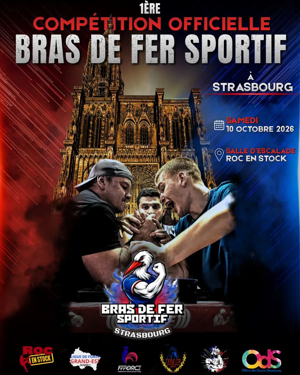Compétition de Bras de Fer Sportif 