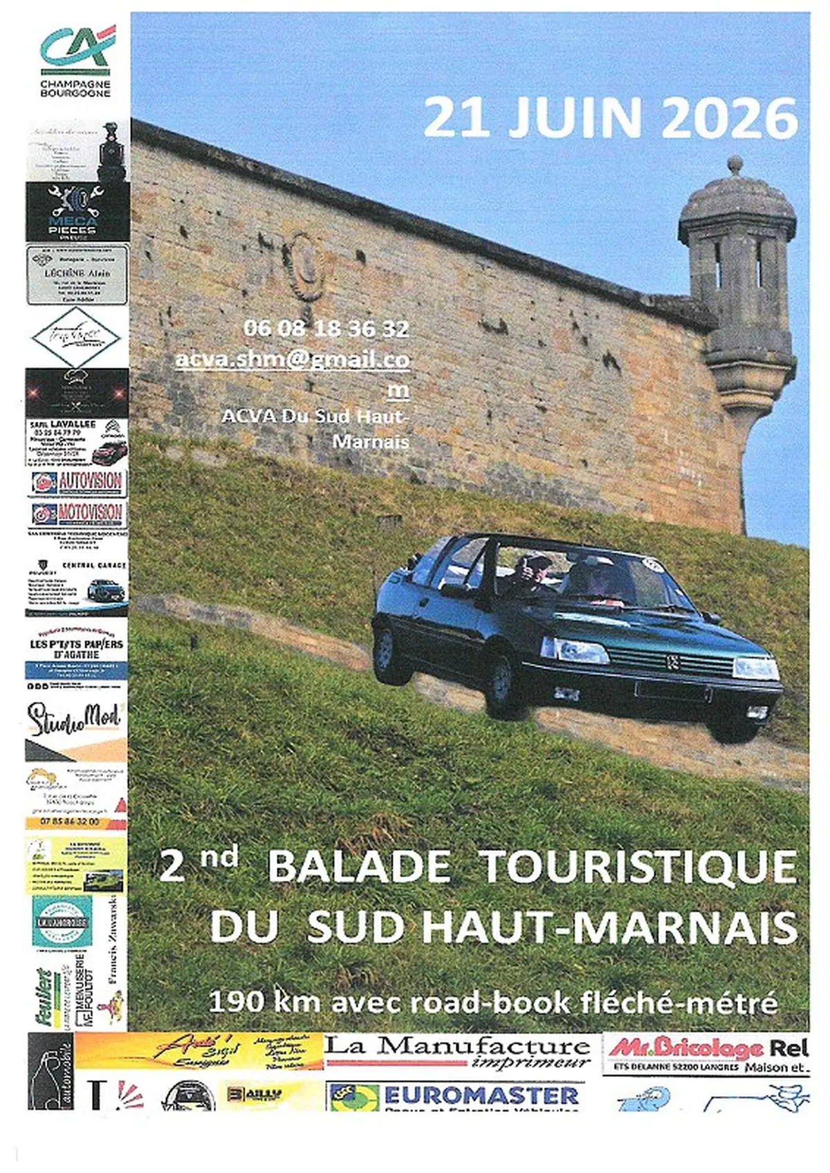 2nd Balade Touristique du Sud Haut-Marnais