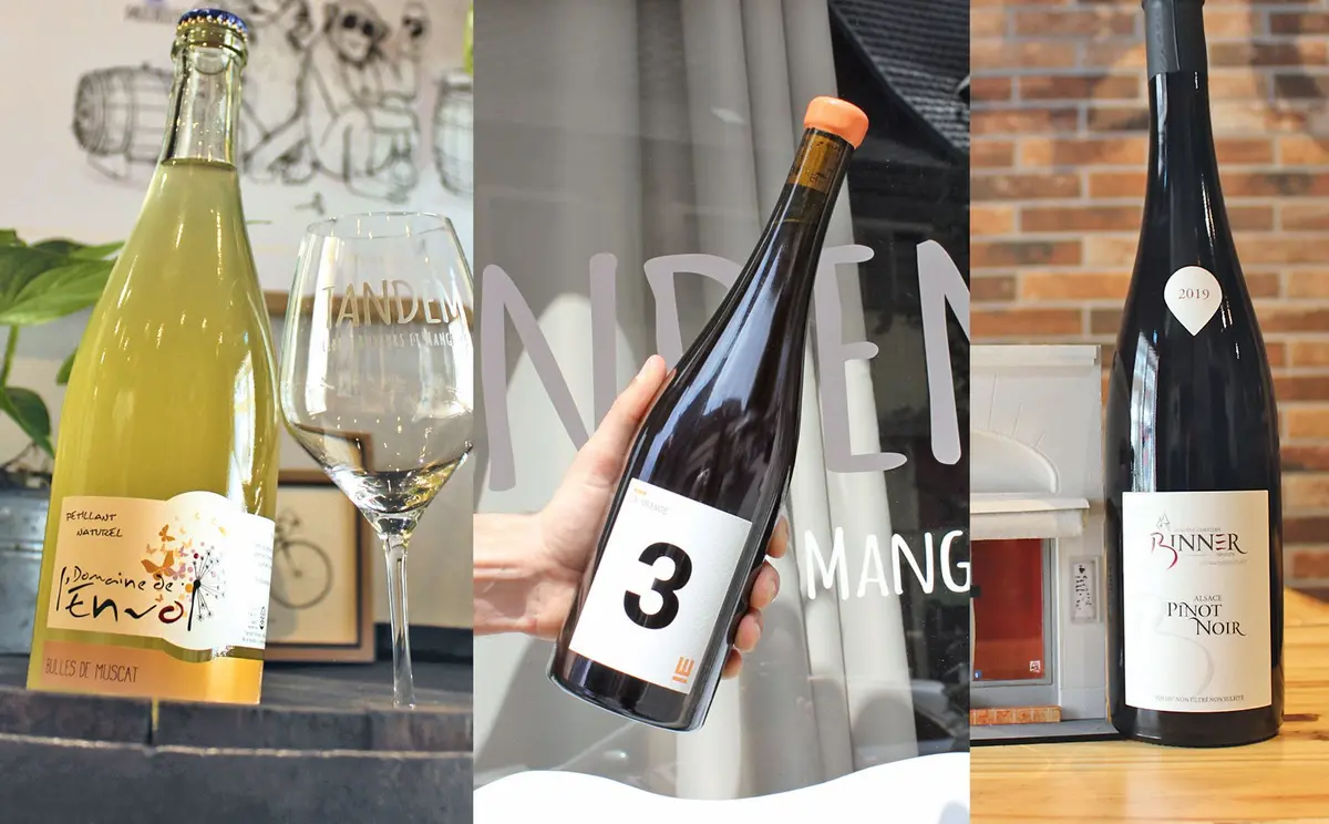 Trois cuvées alsaciennes nature pour l'été