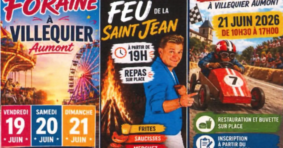 3 événement incontournables