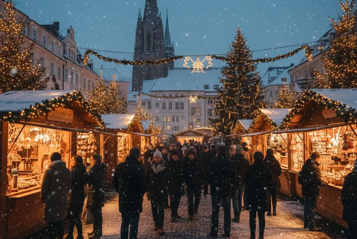 3 marchés de Noël à moins de 2h de Paris !