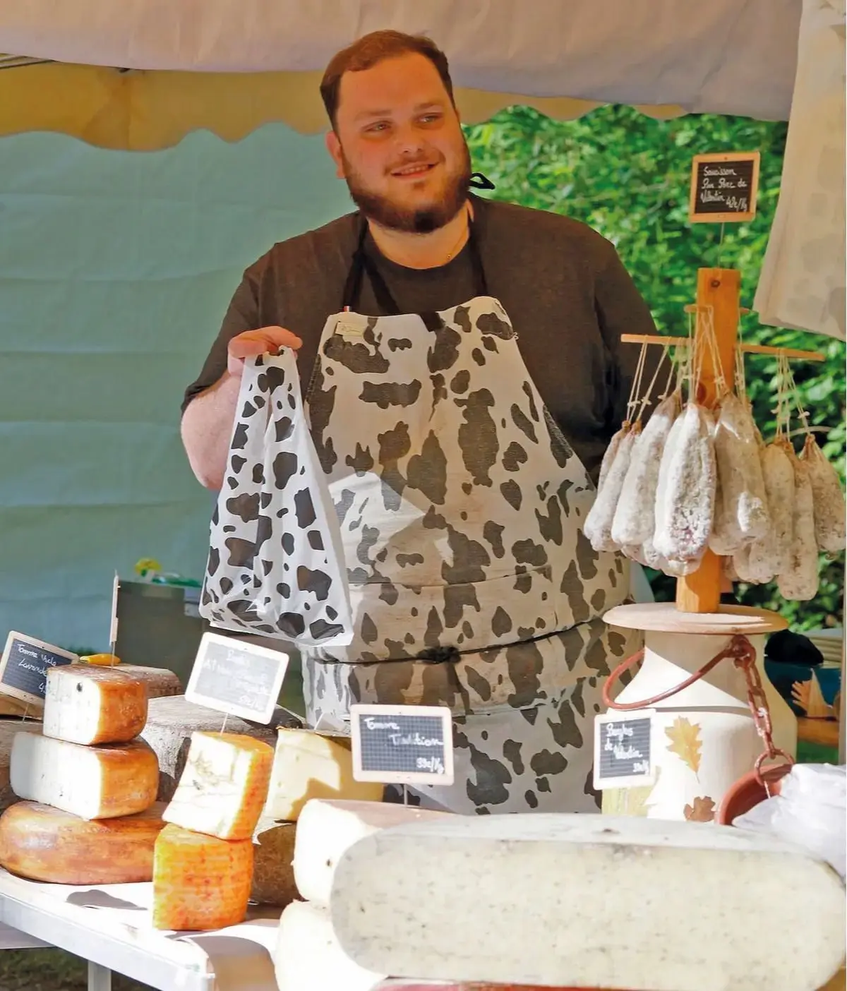 Le service toujours avec le sourire