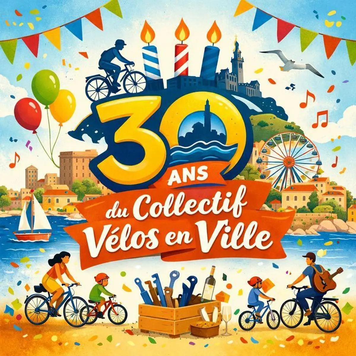 30 ans que le CVV pédale et ça se fête !