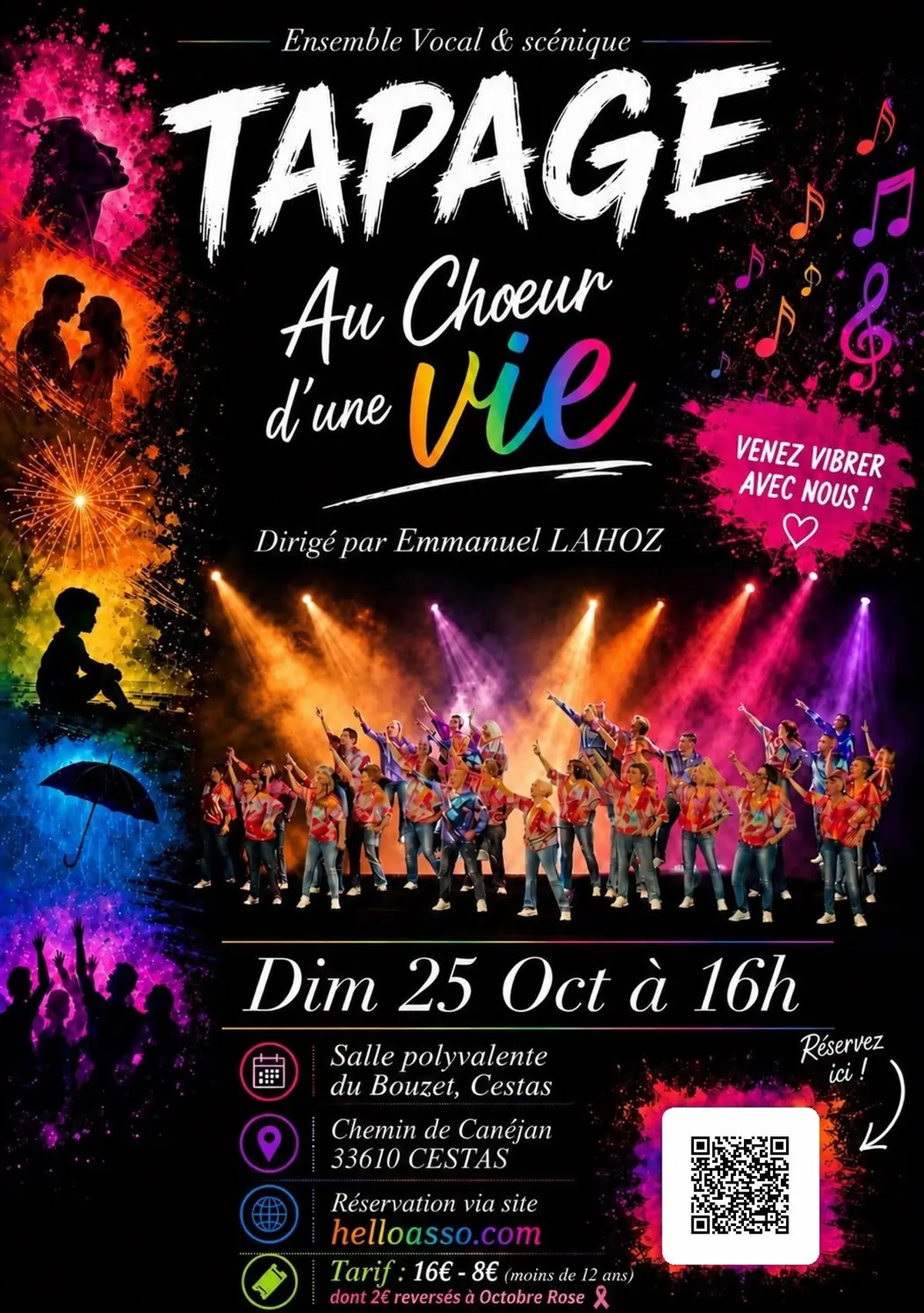 Spectacle Au chœur d'une vie