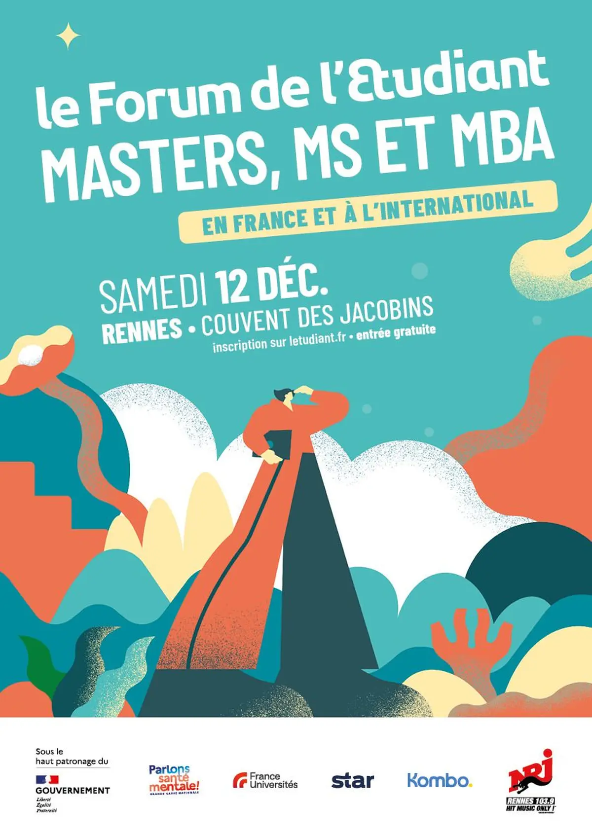 Le Forum de l’Etudiant masters, MS et MBA, en France et à l'international