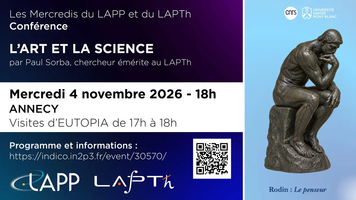Conférence « L’Art et la Science » et visites d’EUTOPIA