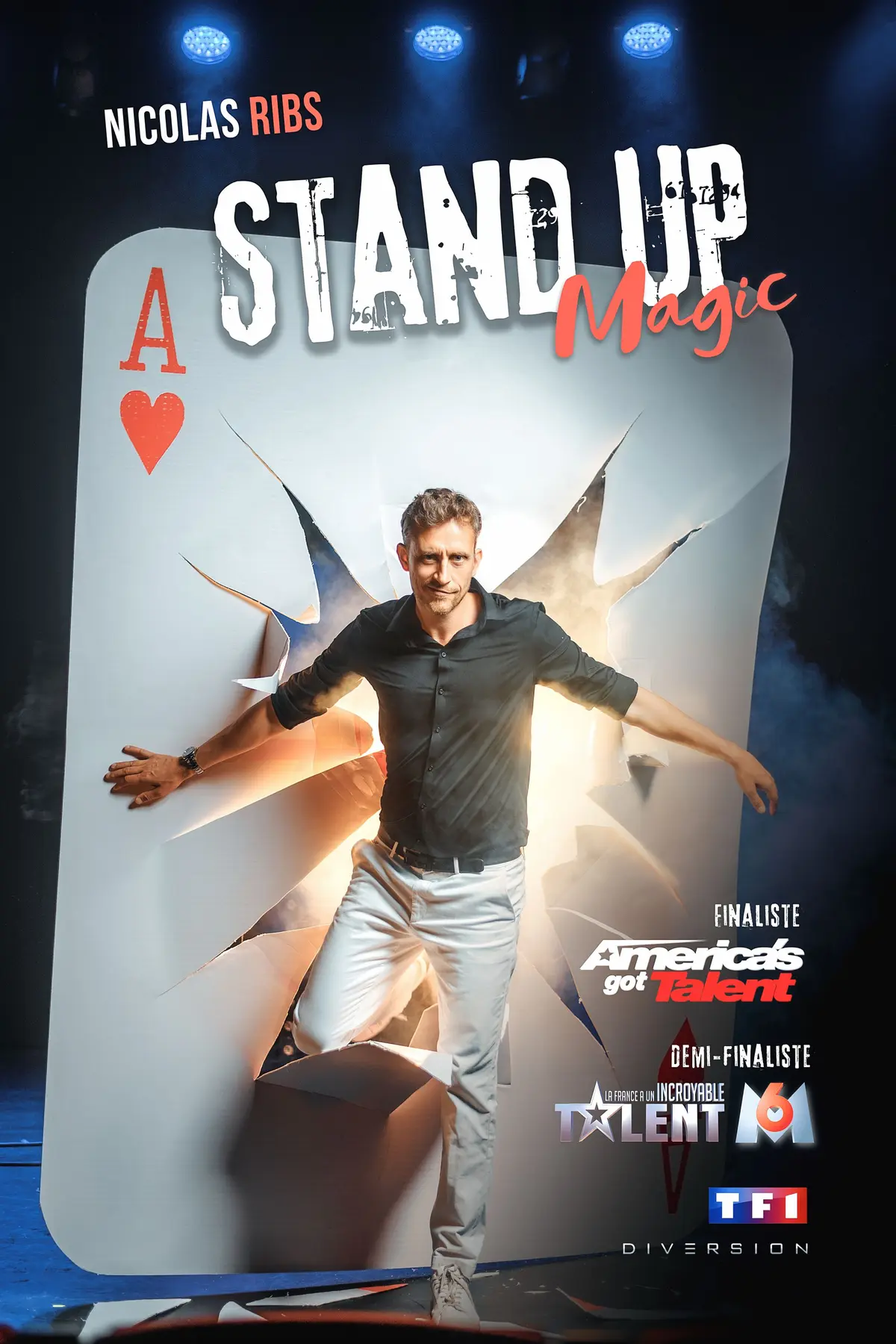 Nicolas RIBS présente Stand Up Magic