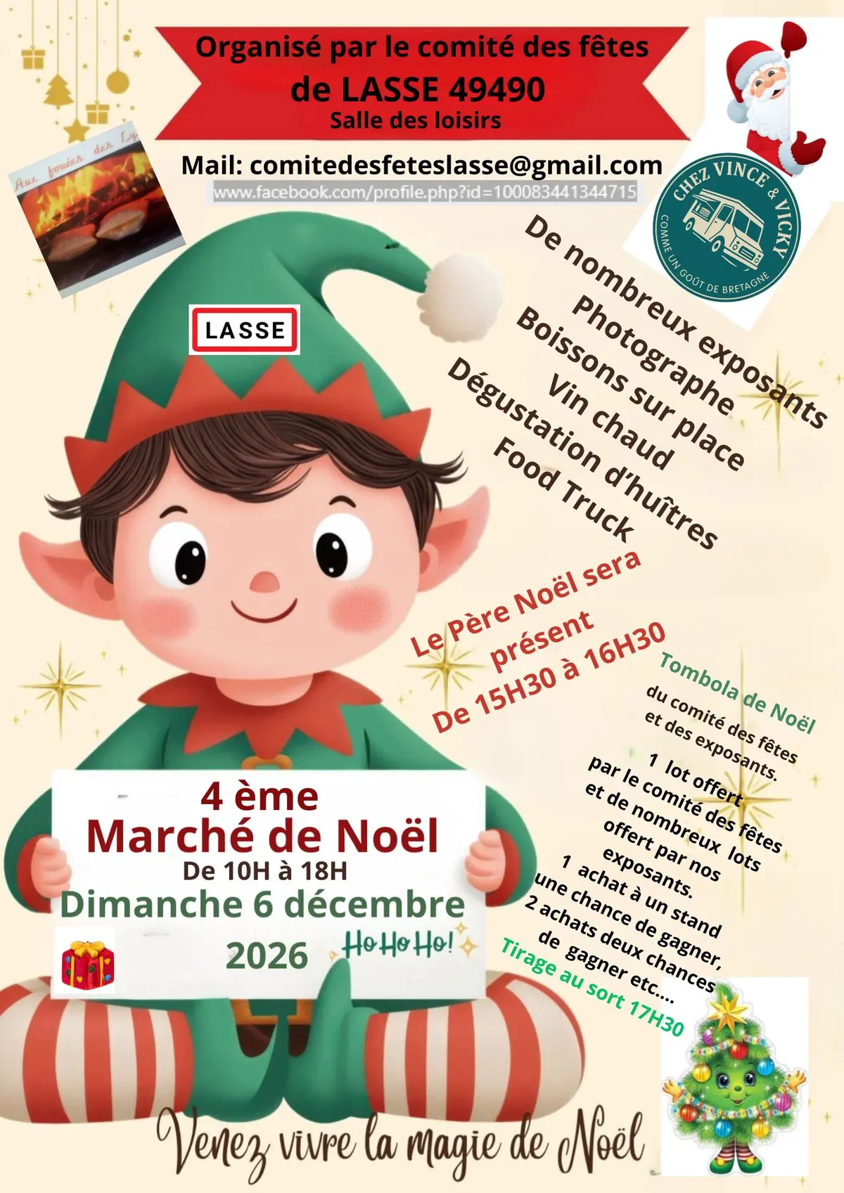 4 éme Marché de noel LASSE 49490