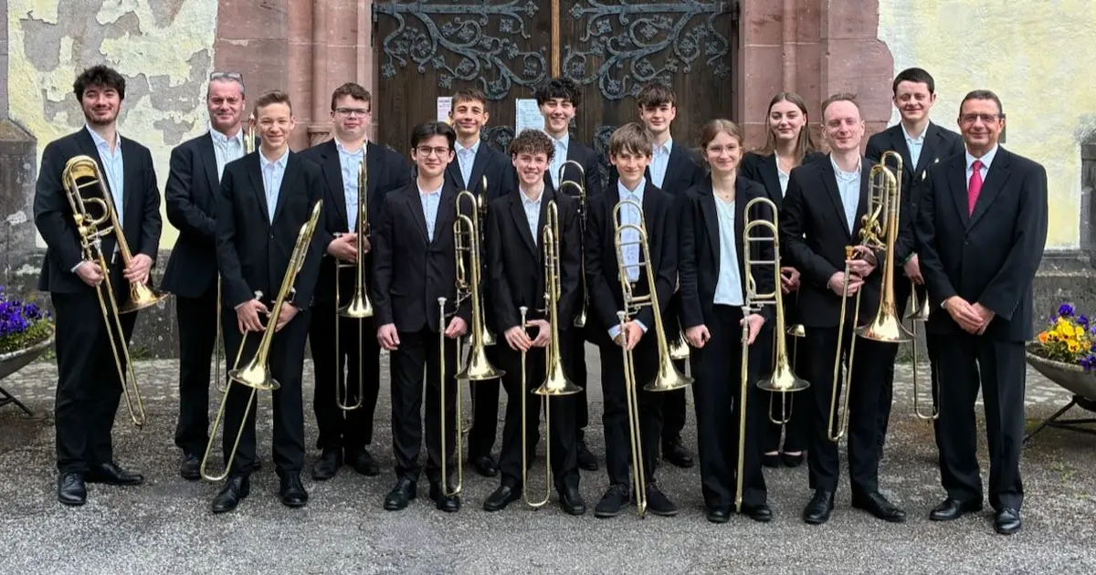 Ensemble de trombones et orgue