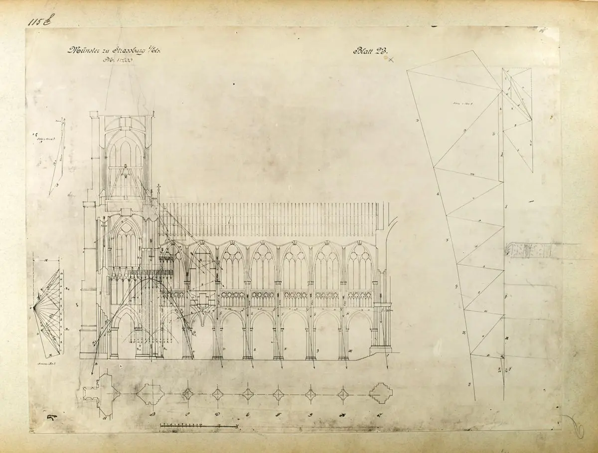 Centenaire des travaux de restauration du pilier de la tour de la cathédrale