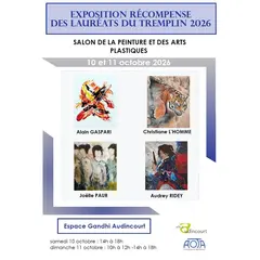 Expostion des lauréats du Tremplin 2026