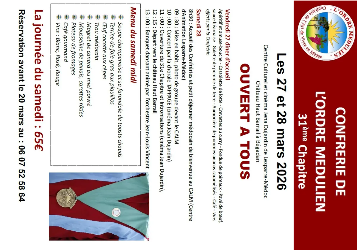 31ème chapitre de La Confrérie de l’Ordre Médulien