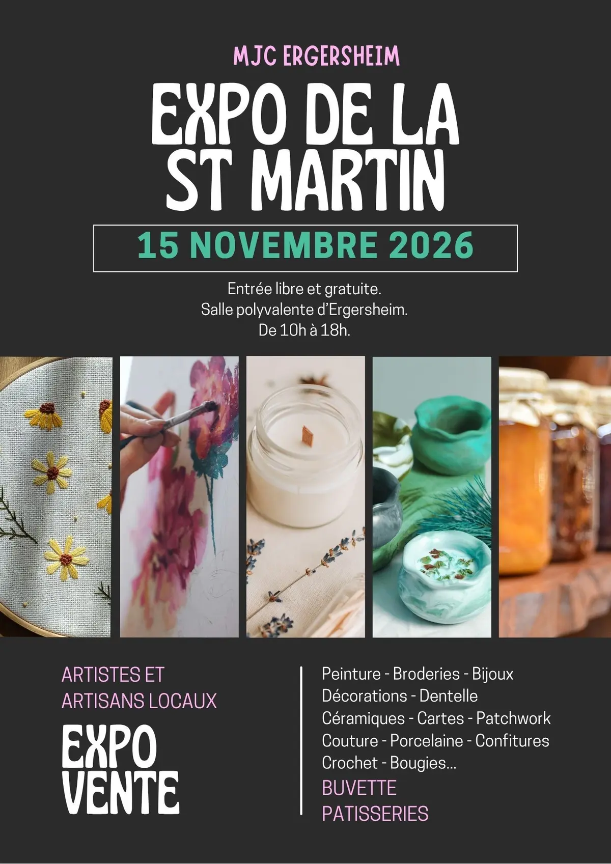 Marché des créateurs - Expo de la St Martin 
