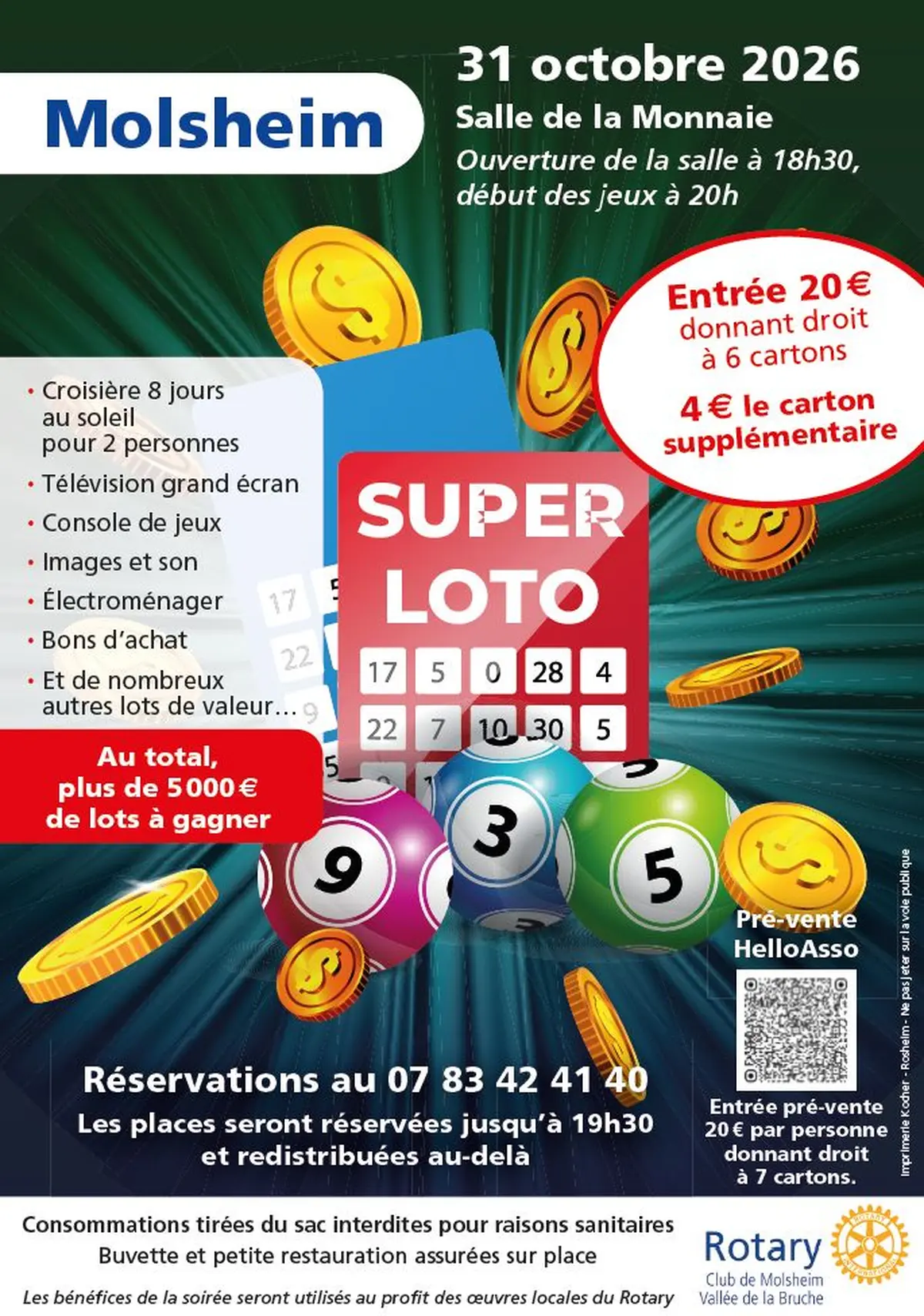 Loto Rotary club Molsheim 